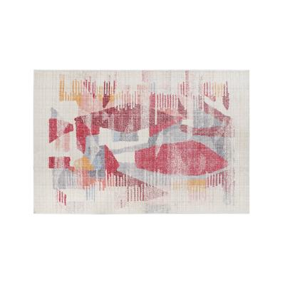 Tapijt DKD Home Decor Abstract Multicolour (122 x 180 x 0,7 cm)