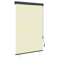 VidaXL Rolgordijn voor buiten 120x250 cm crème - thumbnail
