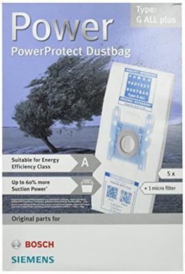 BOSCH SIEMENS BBZ51FGALL Stofzuigerzak Type G PowerProtect Stofzak BOSCH SIEMENS BBZ51FGALL Stofzuigerzak Type G PowerProtect Stofzak