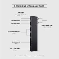 Satechi Pro hub slim - Midnight - thumbnail