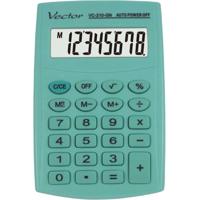 Vector Zakrekenmachine KAV VC-210 GN, 8-cijferig, 64x98,5 mm, lichtgroen - thumbnail