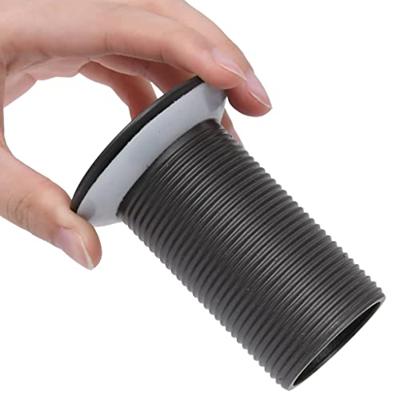 VidaXL Afvoer pop-up zonder overloop 6,4x6,4x9,1 cm grijs VidaXL Afvoer pop-up zonder overloop 6,4x6,4x9,1 cm grijs
