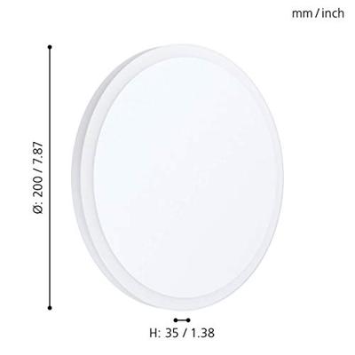 Eglo Led wandlampMongodio 1 20cm wit - 98656