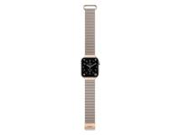 LAUT Novi Leather Loop Apple Watch 38mm / 40mm / 41mm beige - thumbnail