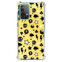 Extreme Case Samsung Galaxy A52 4G/5G Punk Geel - thumbnail