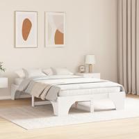 Bedframe Wit 120 x 200 cm Massief grenenhout - thumbnail