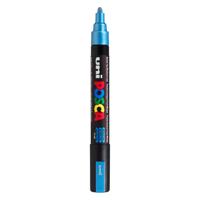 Paintmarker Uni POSCA PC5M medium metallic blauw - thumbnail