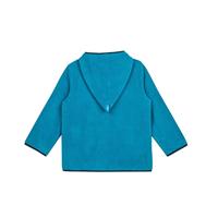 Fleece kinderjas TONTTU FINKID, zip-in binnenjas oceaanblauw - thumbnail