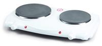 Domo elektrische kookplaat, 1000-1500W, wit - thumbnail