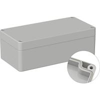 TRU COMPONENTS TC-9065472 Outdoorbehuizing 160 x 80 x 55 Polycarbonaat Grijs-wit (RAL 7035) 1 stuk(s) - thumbnail