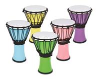 Toca TFCDJ-7PG Freestyle Colorsound djembe 7 inch Pastel Green - thumbnail
