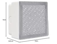 VidaXL 2x led-lamp verzonken 100x100x68 mm - thumbnail