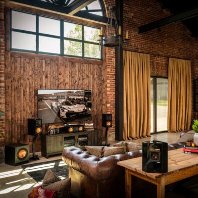 Klipsch: RP-500M Boekenplank Speakers 2 stuks - Walnoot