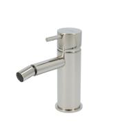 Bidetkraan Hotbath Cobber Opbouw Rond Glans Nikkel - thumbnail