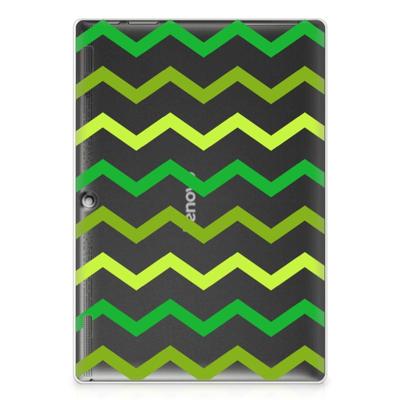 Lenovo Tab 10 | Tab 2 A10-30 Hippe Hoes Zigzag Groen Lenovo Tab 10 | Tab 2 A10-30 Hippe Hoes Zigzag Groen