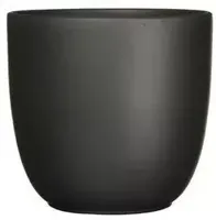 Bloempot Pot rond es/9 tusca 9 x 10 cm zwart mat Mica - Mica decorations - thumbnail