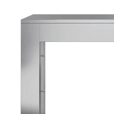 Haardhoutrek 60x40x60 cm gegalvaniseerd staal