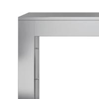 Haardhoutrek 60x40x60 cm gegalvaniseerd staal - thumbnail