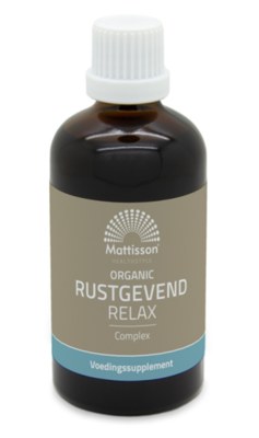 Mattisson HealthStyle Biologisch Rustgevend Complex Druppels