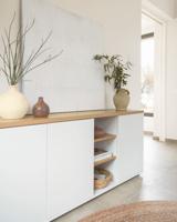 Kave Home Dressoir 'Abilen' Eiken, 180 x 75cm, kleur Wit - thumbnail