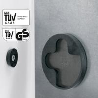 Sigel SI-GL267 Glasmagneetbord Artverum 910x460x15mm Brons - thumbnail