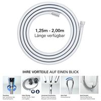 Grohe Doucheslang Silverflex Twistfree 125 cm Supersteel - thumbnail