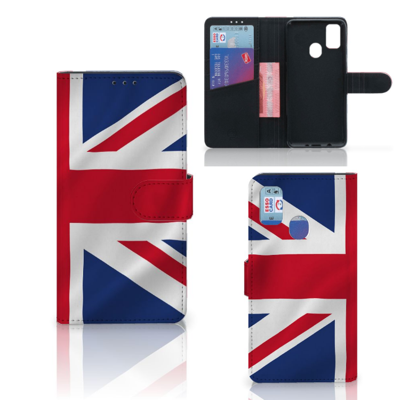 Samsung Galaxy M21 | M30s | Bookstyle Case | Groot-Brittannië Samsung Galaxy M21 | M30s | Bookstyle Case | Groot-Brittannië