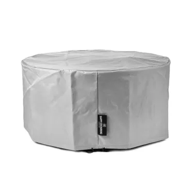 Cocoon enclosure bijzettafel rond antraciet
