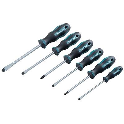 Makita E-10506 Schroevendraaierset 6-delig SL4 / SL5,5 / SL6,5 / SL8 / PH1 / PH2 Makita E-10506 Schroevendraaierset 6-delig SL4 / SL5,5 / SL6,5 / SL8 / PH1 / PH2