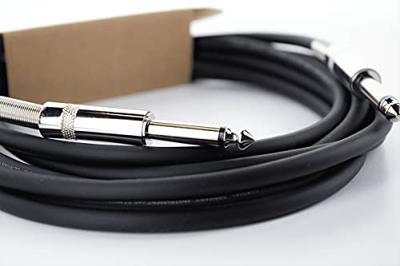 Cordial 14758 Jackplug Instrumenten Aansluitkabel [1x Jackplug male 6,3 mm (mono) - 1x Jackplug male 6,3 mm (mono)] 6.00 m Zwart Flexibel