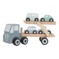 Little Dutch Wooden transporter speelgoedvoertuig - thumbnail