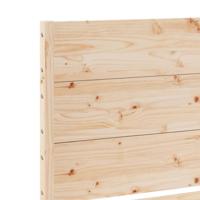 Bedframe extra lang zonder matras massief hout 100x210 cm - thumbnail