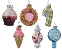 Kerstornament Zoetigheid Assorti 1st - thumbnail