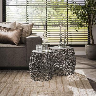 Bijzettafel 'Marcello' Set van 2 stuks Bijzettafel 'Marcello' Set van 2 stuks