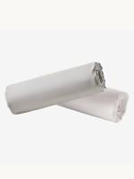 Set van 2 hoeslakens voor kinderen van gerecycled katoen parelgrijs - thumbnail