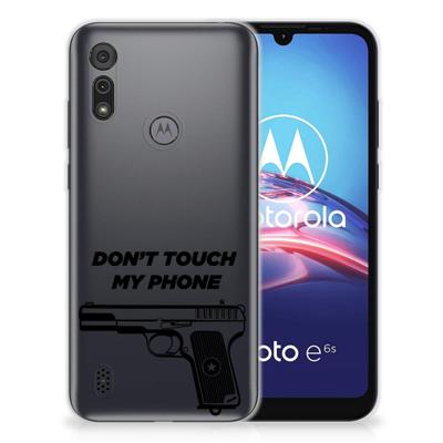 Motorola Moto E6s Silicone-hoesje Pistol DTMP Motorola Moto E6s Silicone-hoesje Pistol DTMP