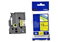 Labeltape Brother TZe, TZ TZe-641 PET Tapekleur: Geel Tekstkleur:Zwart 18 mm 8 m - thumbnail