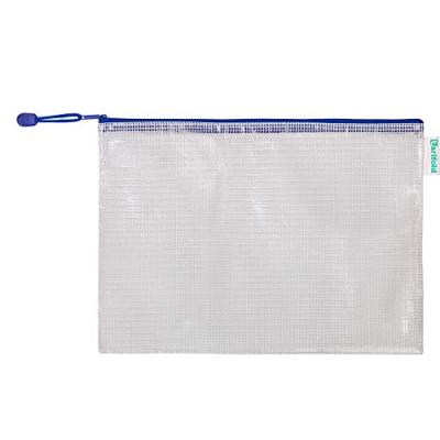Opbergtas tarifold met rits 330x240mm pvc bl | 8 stuks Opbergtas tarifold met rits 330x240mm pvc bl | 8 stuks