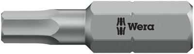 Wera 840/1 Z Zeskant Bits, Hex-Plus, 1/8 duim x 25 mm - 1 stuk(s) - 05135073001