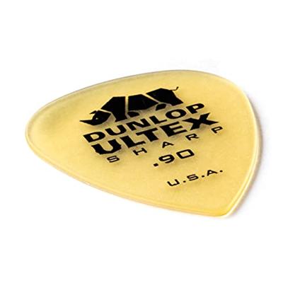 Dunlop 433P090 Ultex Sharp Pick 0.90 mm plectrumset (6 stuks)