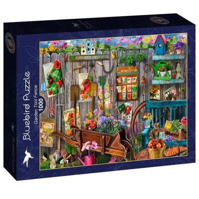 Garden Tool Fence Puzzel 1000 Stukjes Garden Tool Fence Puzzel 1000 Stukjes