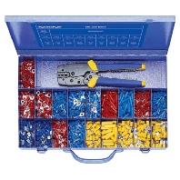 Klauke MK230B507 Assortiment kabelschoenen 0.50 mm² - 6 mm² Rood, Blauw, Geel 826 stuk(s) - thumbnail