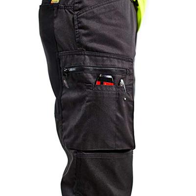 Blåkläder Werkbroek met stretch High-Vis 15511811 | Zwart/High-Vis Geel | Maat 48 - 7330509539842