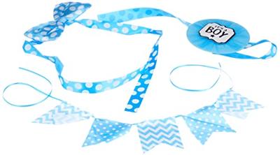 Amscan Diy pakket luiertaart its a boy set van 4 | 24 stuks