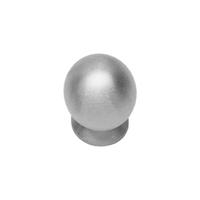Intersteel Meubelknop bolrond met achterplaat ø30mm - RVS - thumbnail