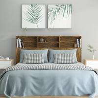 Hoofdbordkast 160x19x103,5 cm gerookt eikenkleurig - thumbnail