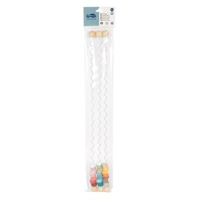 Small Foot houten spiraalbaan met gekleurde schijven