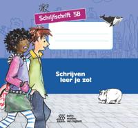 Schrijven leer je zo! Schrijfschrift 5B - 5 stuks (Paperback) - thumbnail