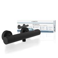 Schutte LOS ANGELES Thermostatische douchekraan | Mat Zwart - 33186 - thumbnail