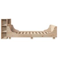 Bedframe zonder matras massief grenenhout 120x190 cm - thumbnail